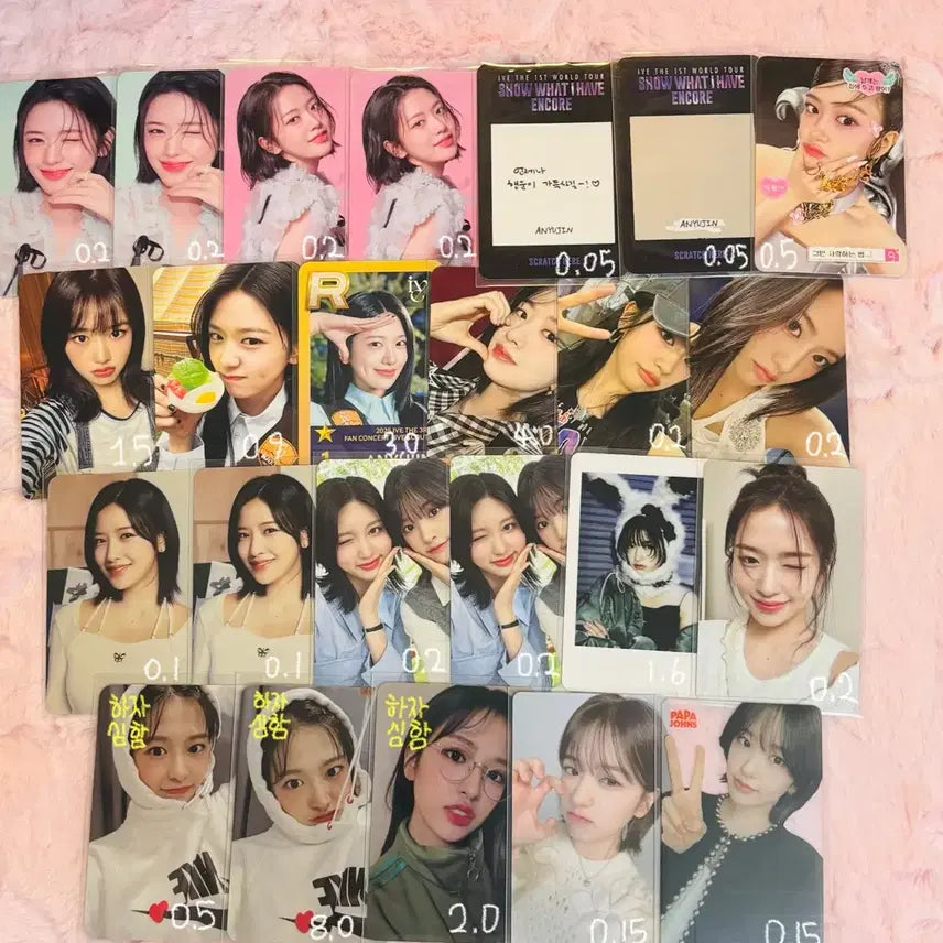 뒷장도 있습니다!) 아이브 유진가을레이원영리즈이서 앨포 엠파시 팬콘포카팩