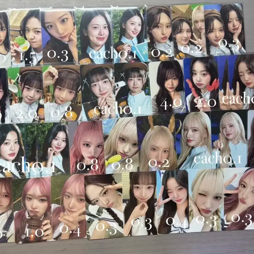 뒷장도 있습니다!) 아이브 유진가을레이원영리즈이서 앨포 엠파시 팬콘포카팩