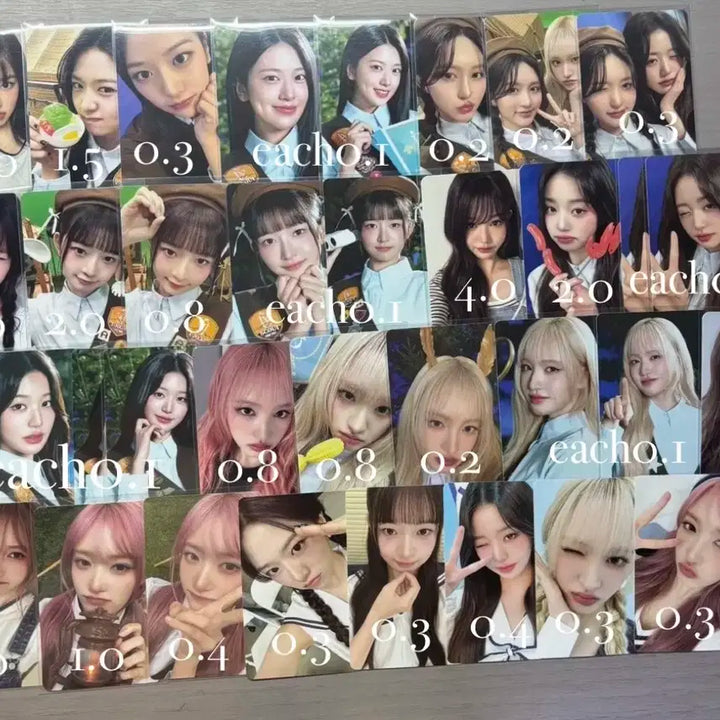 뒷장도 있습니다!) 아이브 유진가을레이원영리즈이서 앨포 엠파시 팬콘포카팩