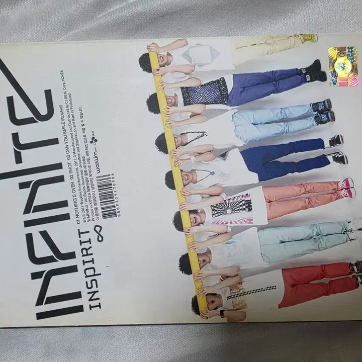 인피니트 INSPIRIT 나띵오 Nothings over 친필싸인 앨범