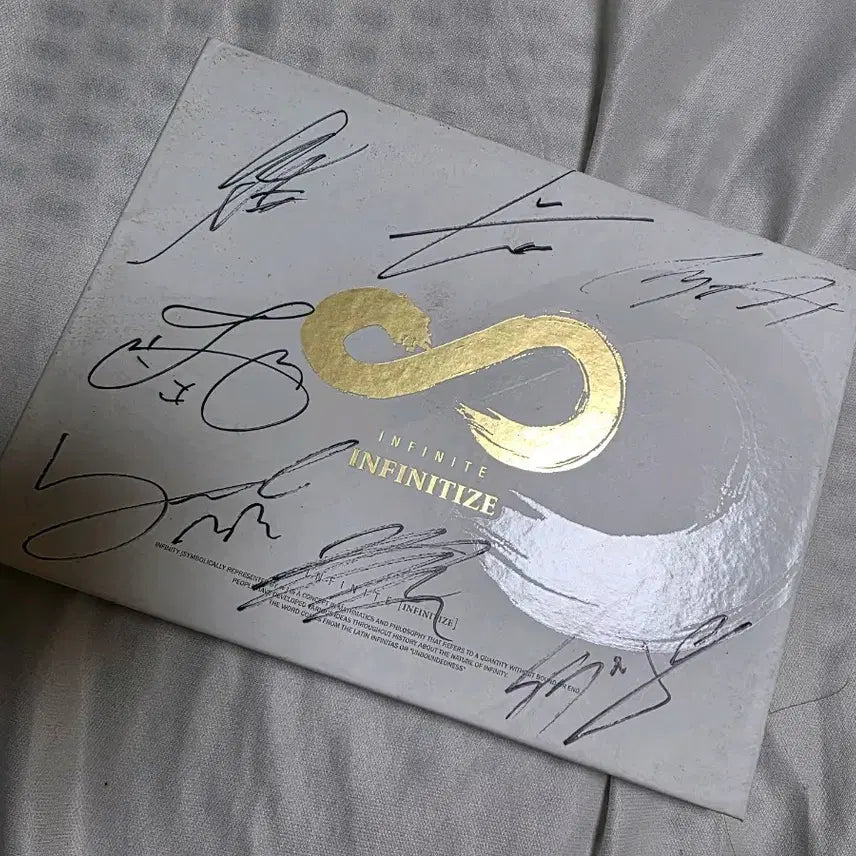 인피니트 INFINITIZE 추격자 친필싸인 앨범