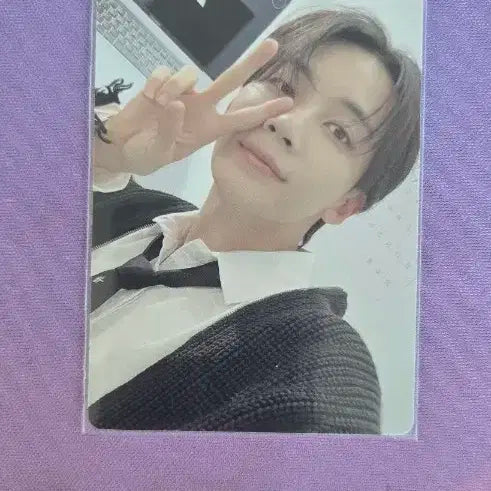 세븐틴 정한 앨범 포토카드
