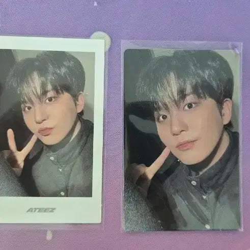 에이티즈 레몬 드롭 종호 포토카드