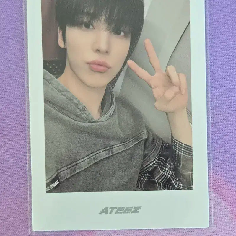 에이티즈 레몬 드롭 윤호 포카