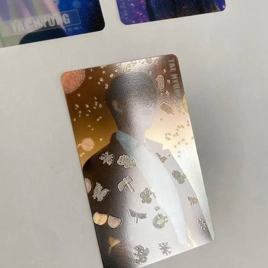 bts 방탄소년단 태형 뷔 투명 포토카드 포카 인화사진 세트