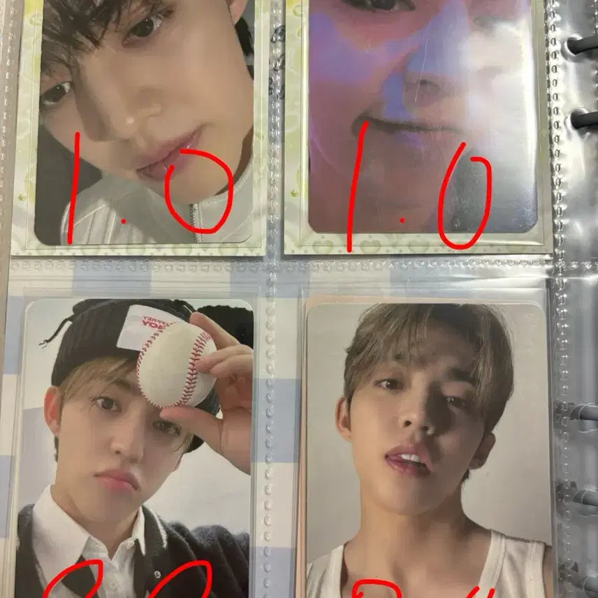 세븐틴 에스쿱스 디에잇 도겸 민규 승관 준 포카 럭드 뮤플