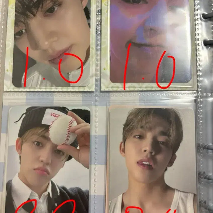 세븐틴 에스쿱스 디에잇 도겸 민규 승관 준 포카 럭드 뮤플