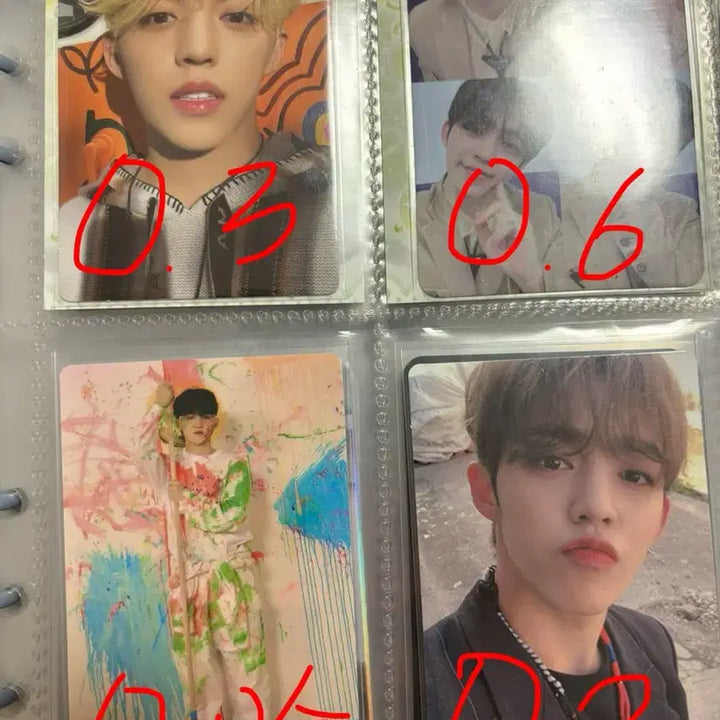 세븐틴 에스쿱스 디에잇 도겸 민규 승관 준 포카 럭드 뮤플