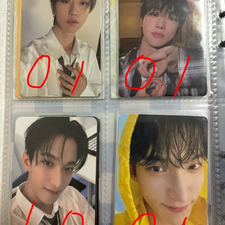 세븐틴 에스쿱스 디에잇 도겸 민규 승관 준 포카 럭드 뮤플