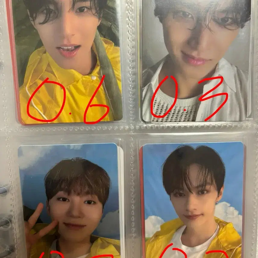 세븐틴 에스쿱스 디에잇 도겸 민규 승관 준 포카 럭드 뮤플