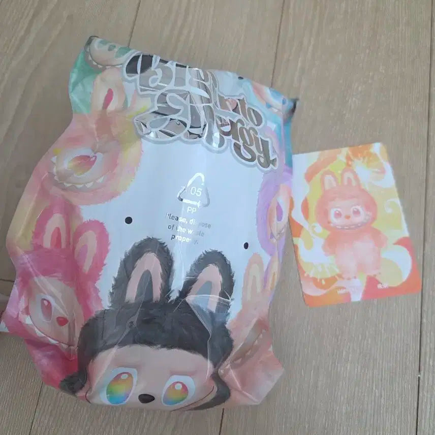 라부부 하이라이트 인형 행복(주황)