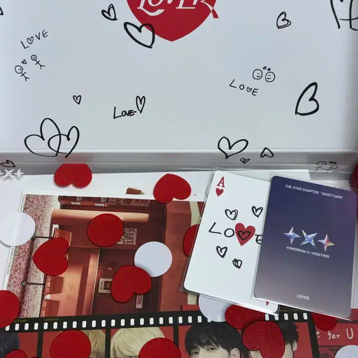 투바투 생츄어리 러브 버전 앨범 ( 모든 구성품)