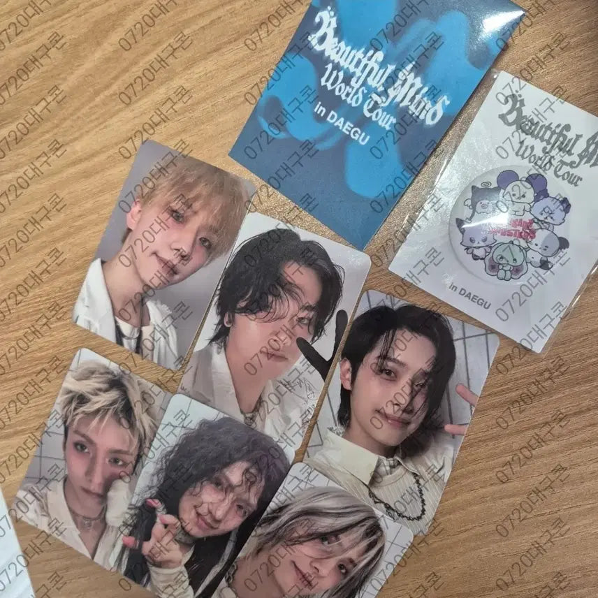 엑디즈 뷰마콘 대구콘 포카 일괄