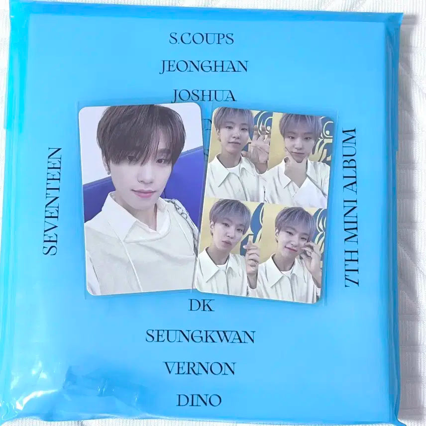 세븐틴 헹가래 앨범 + 포카 양도 호시 디노 호시넷포카