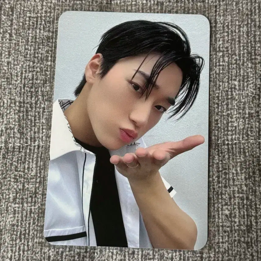 최산 에이티즈 ateez 메이크스타 미공포 당첨자포카 교복포카