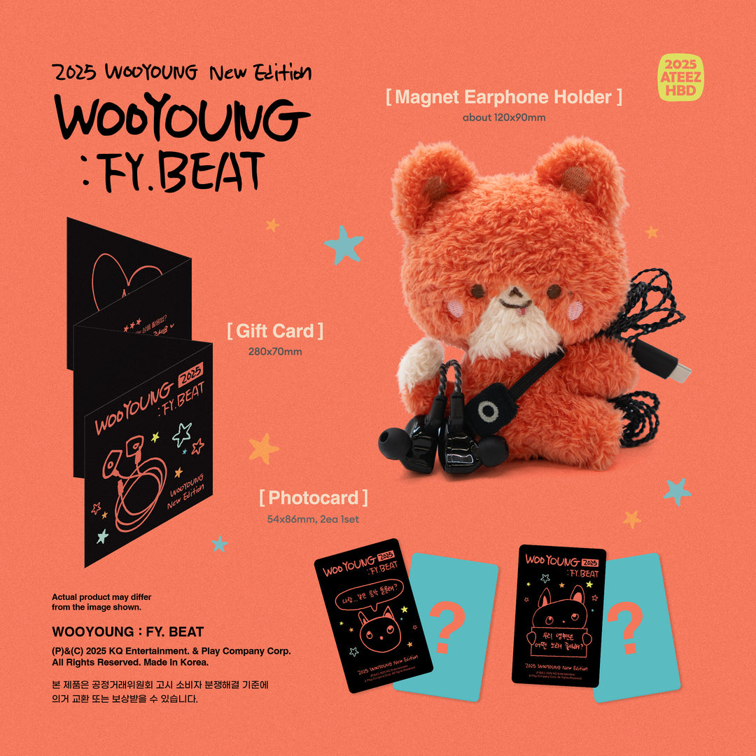 [Pre-Order] WOOYOUNG (of ATEEZ) -[WOOYOUNG]: FY. BEAT
