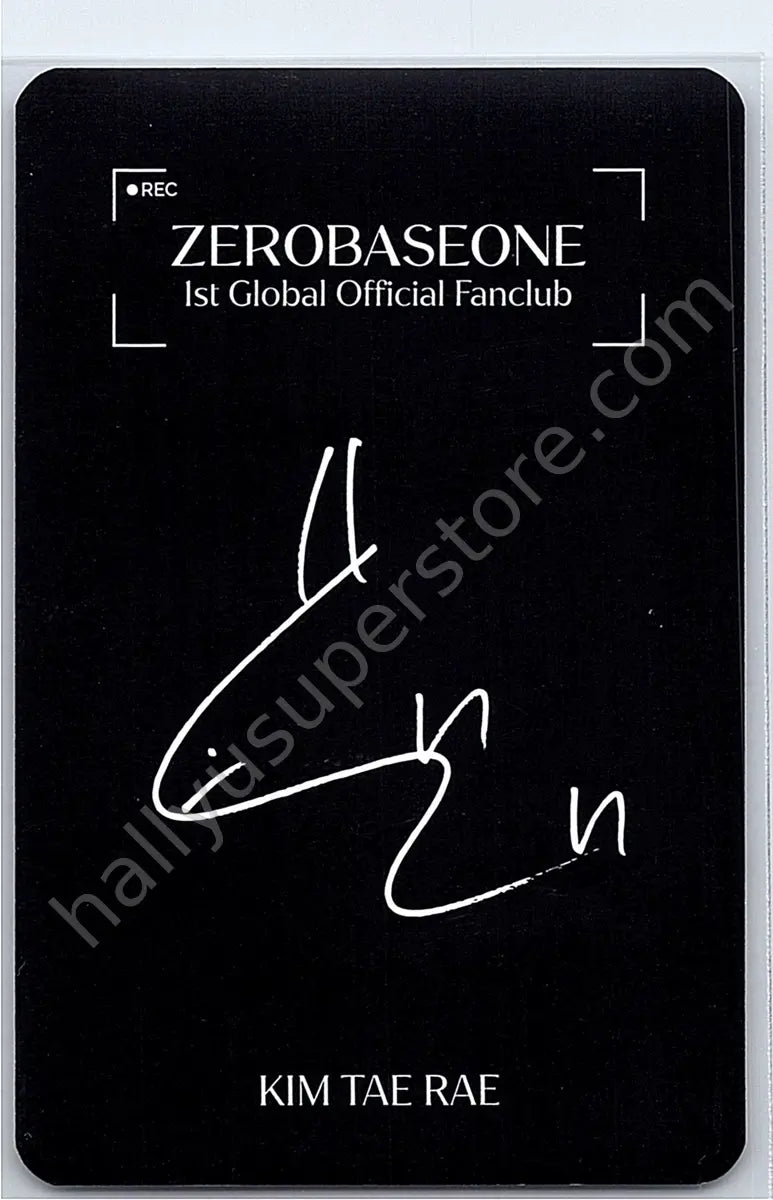 ZEROBASEONE - Taerae - 1st Global Official Fanclub