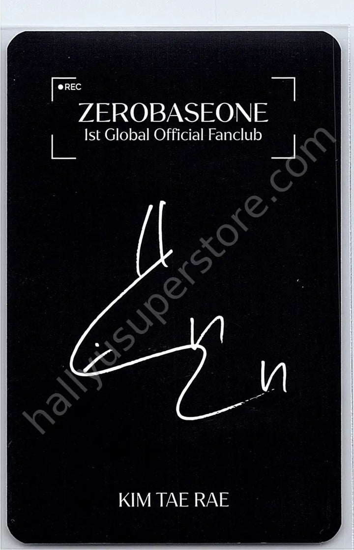 ZEROBASEONE - Taerae - 1st Global Official Fanclub