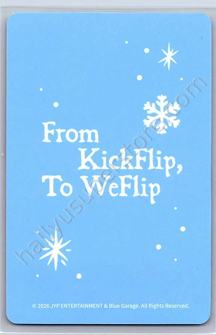 KickFlip - Juwang - KickFlip - Juwang - From KickFlip to WeFlip, 1st Fan Concert Event merch photocard trading card set