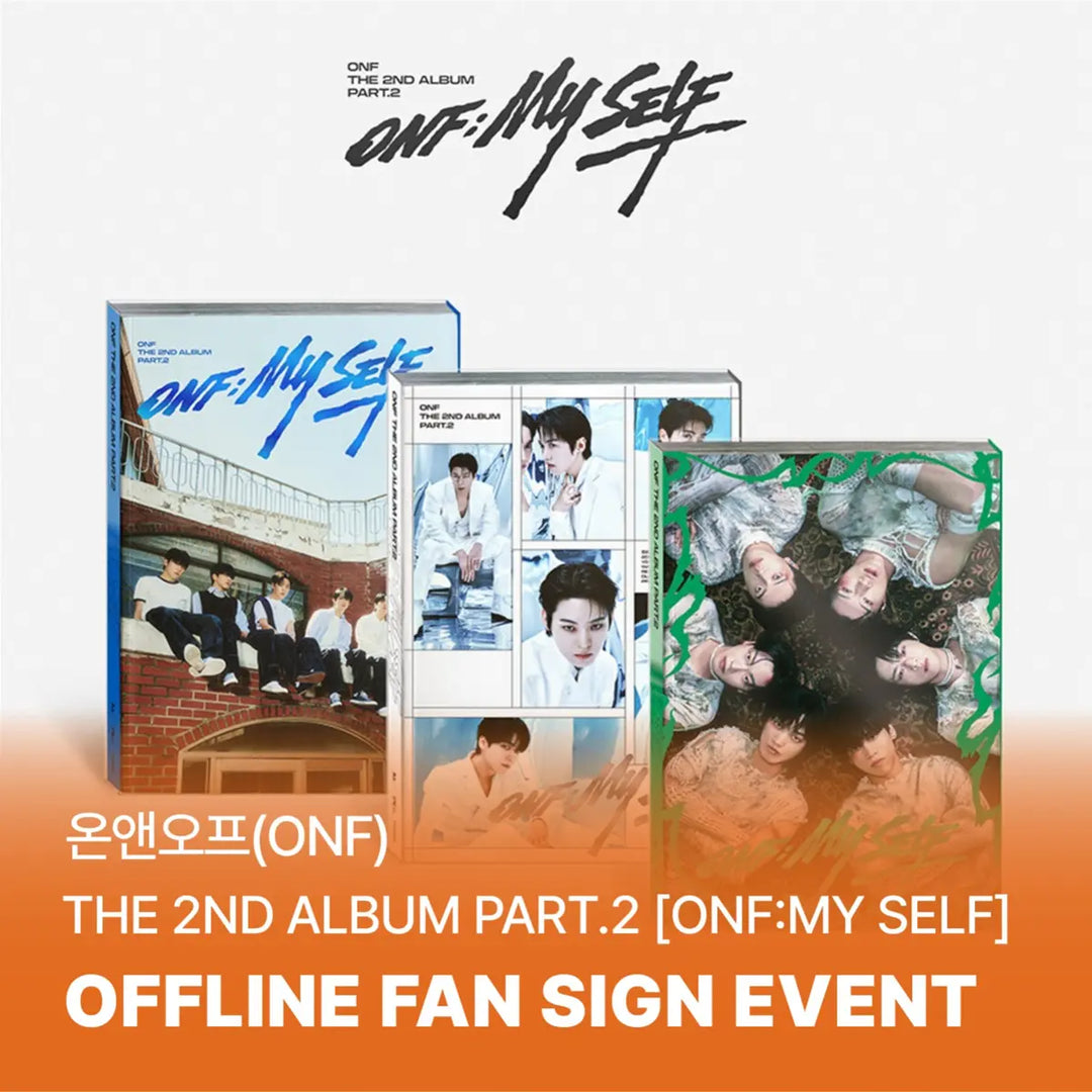 [Hallyu4U - Fansign] (11/7) SoundWave - ONF [ONF:MY SELF] (PHOTOBOOK Ver.) [Offline Fansign Event]