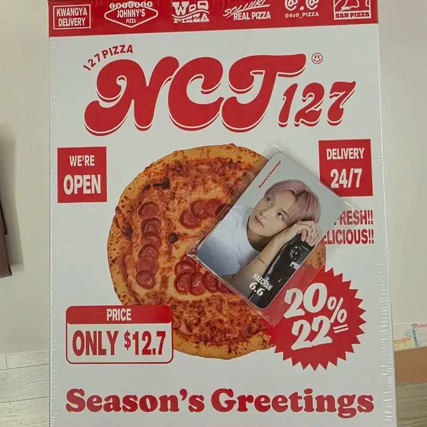 2022 NCT 127 시즌그리팅 + 특전 포카 포함 미개봉 새상품
