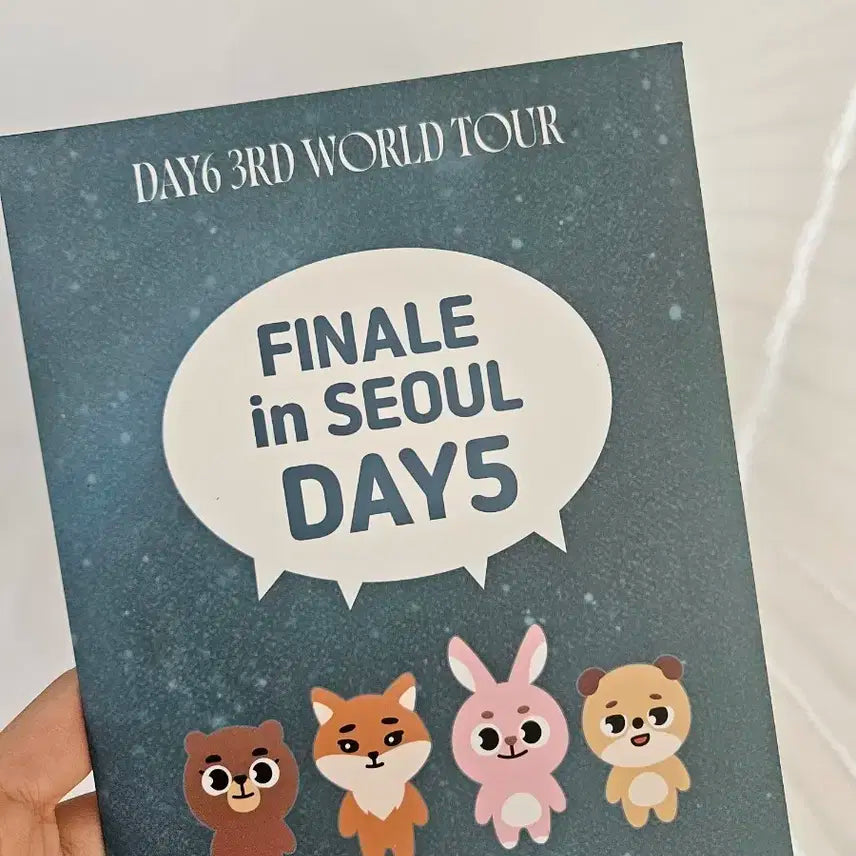 데이식스 포에버영 앙콘 입장굿즈 2주차, Day5 미개봉 새제품