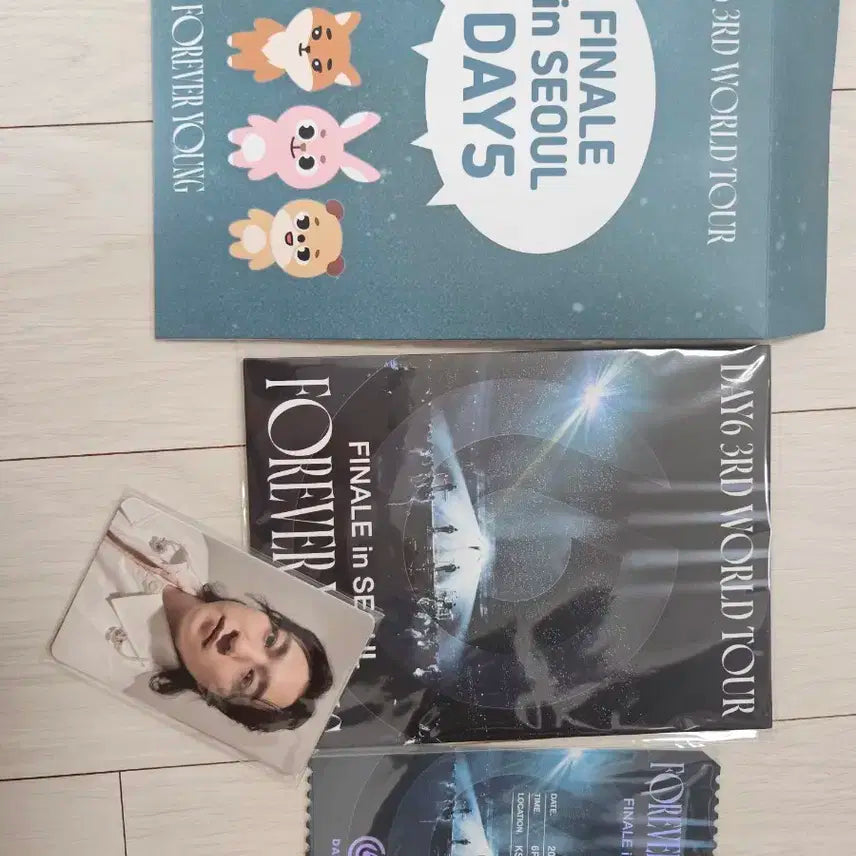 데이식스 포에버영 앙콘 입장굿즈 2주차, Day5 미개봉 새제품