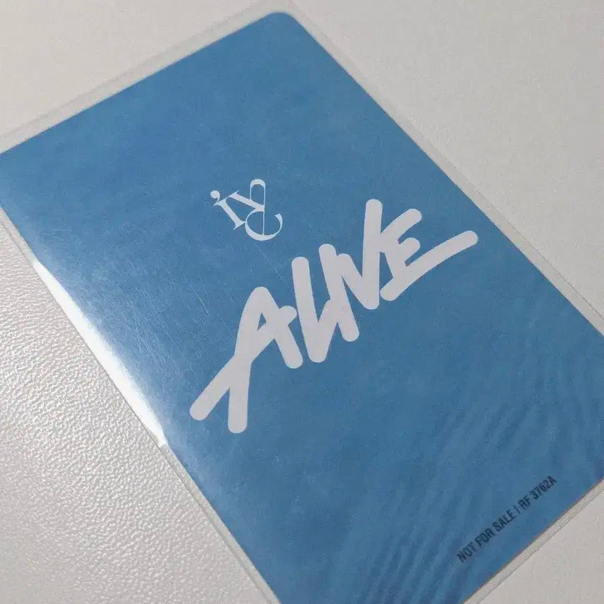 ALIVE 초회 생산 한정판 B (하자없음)