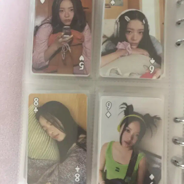 뉴진스 하니 포카 드볼