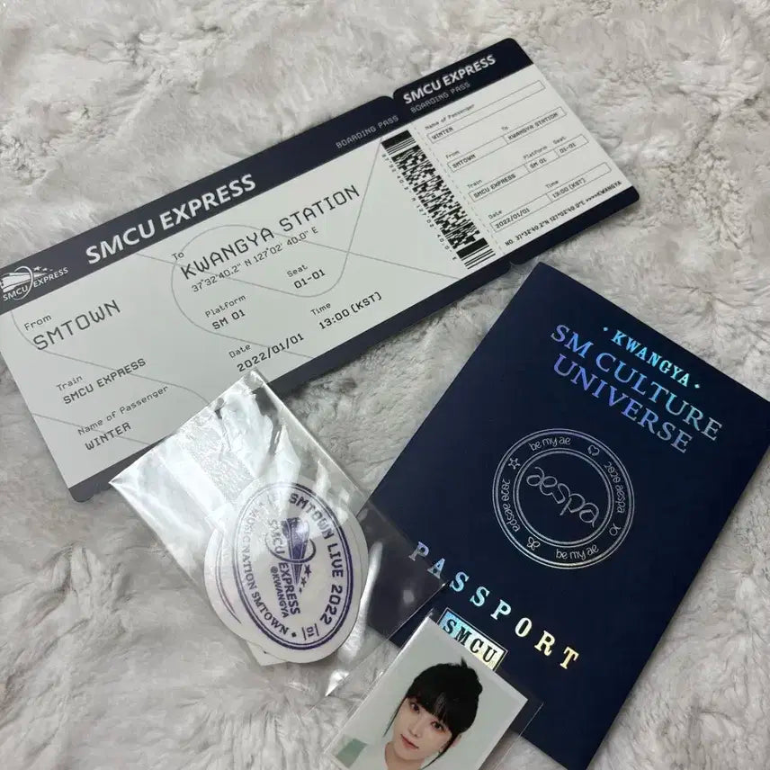 에스파 슴콘 여권 윈터