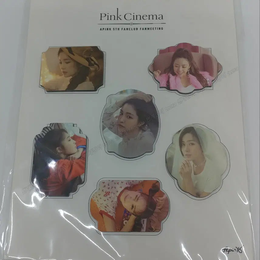 에이핑크(APINK) 5th 팬미팅 Pink Cinema 굿즈 4종 구성