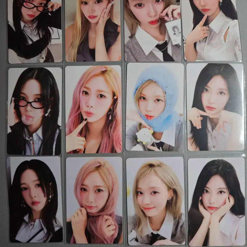 에스파 시즌그리팅 포토카드 포카 판매 12장 일괄