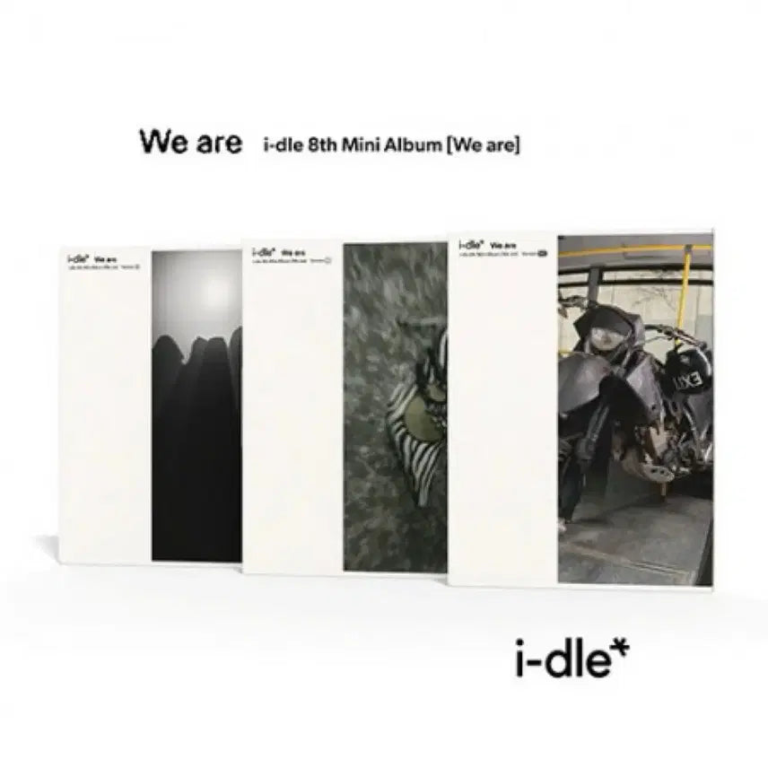 여자아이들 idle 미니8집 weare 미개봉 앨범 세트