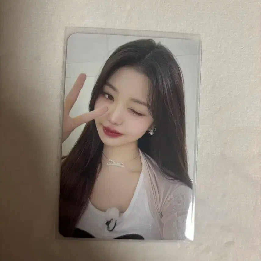 아이브 장원영 허그가방 포카 미니브 팝업 체리 인형
