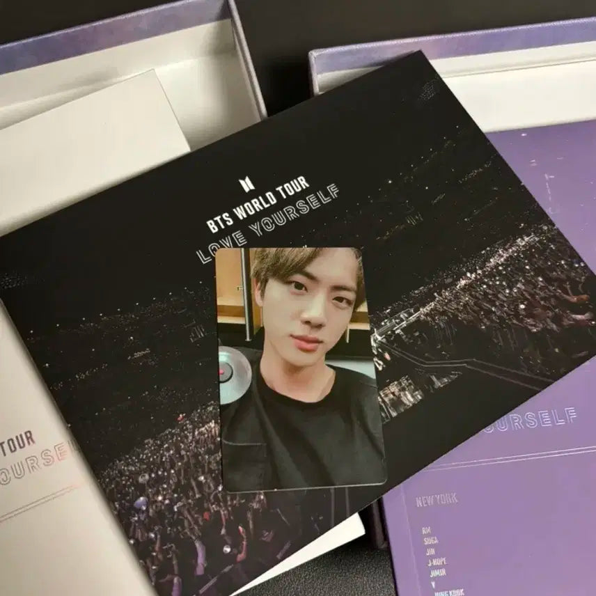 방탄 뉴욕 럽셀dvd 진 포카 풀셋