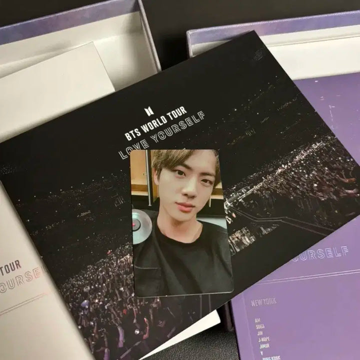 방탄 뉴욕 럽셀dvd 진 포카 풀셋