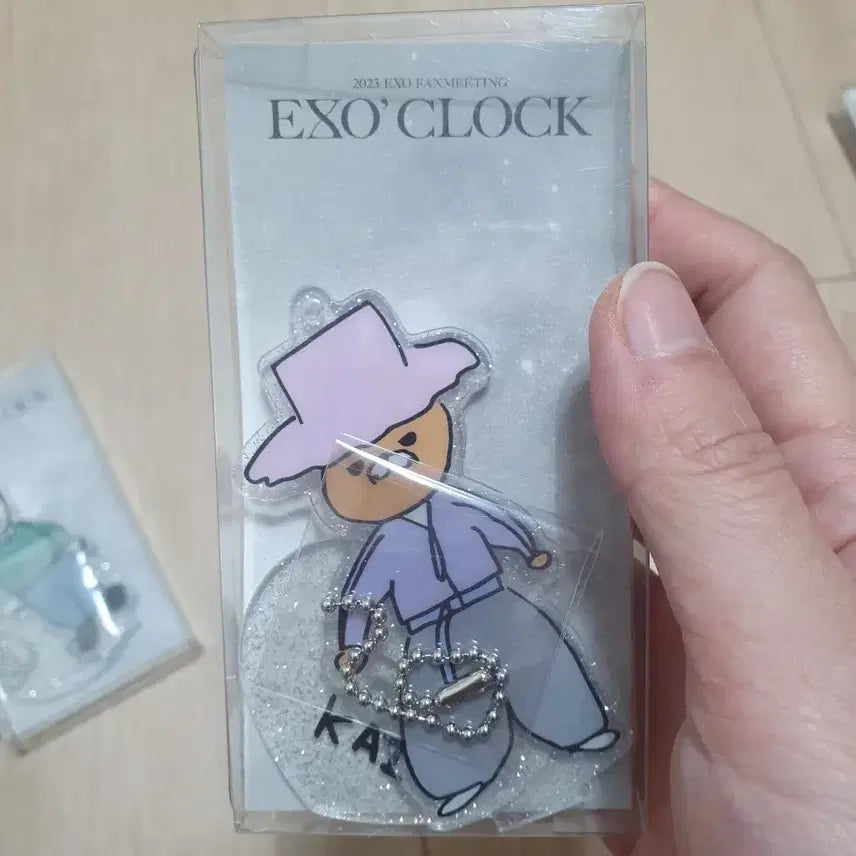 엑소 팬미팅 카이 키링 미개봉