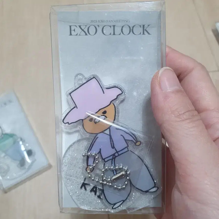 엑소 팬미팅 카이 키링 미개봉