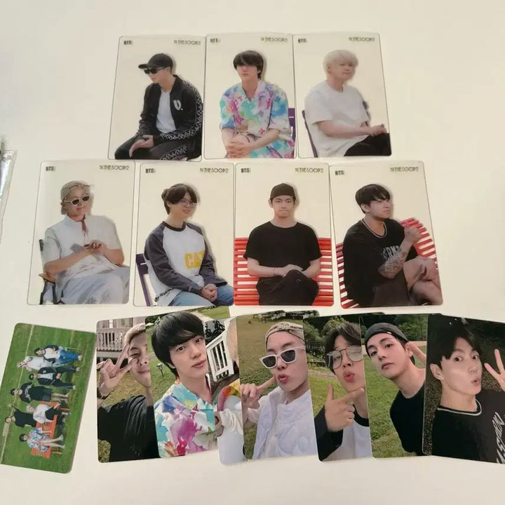 방탄 인더숲1,2 포카특전 / 엽서 일괄로 양도