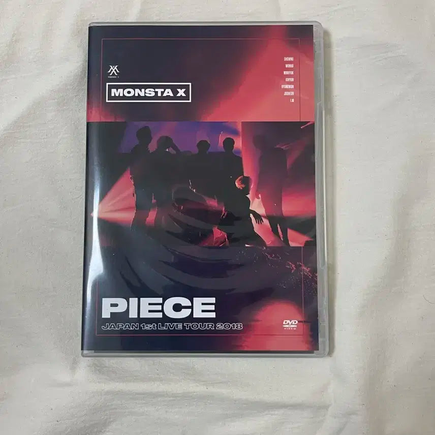 몬스타엑스 일본 콘서트 dvd판매합니다