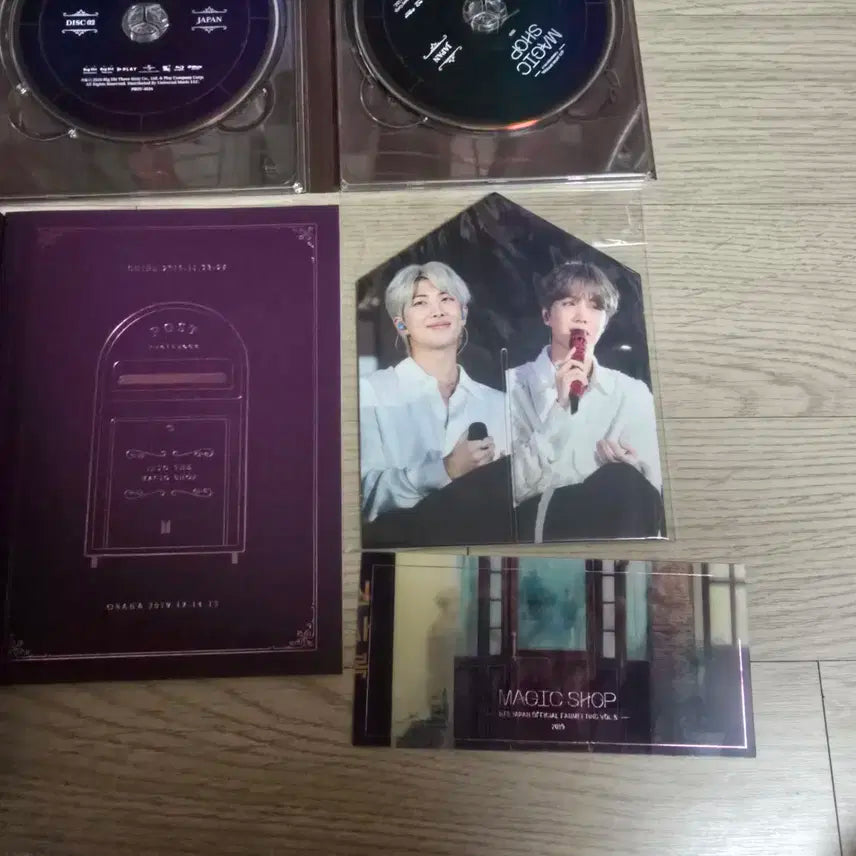 방탄 일본 매직샵 블루레이 지민 인화사진포함 풀셋양도. bts JIMIN