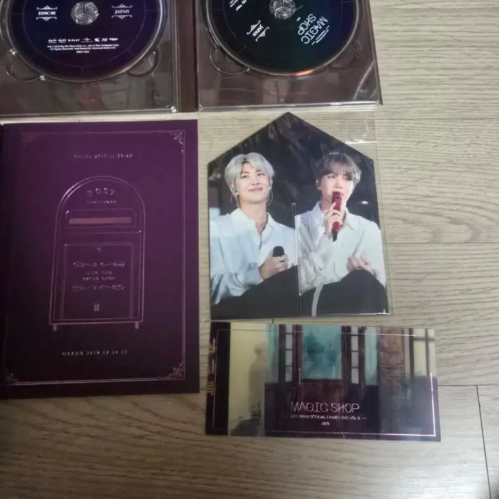 방탄 일본 매직샵 블루레이 지민 인화사진포함 풀셋양도. bts JIMIN