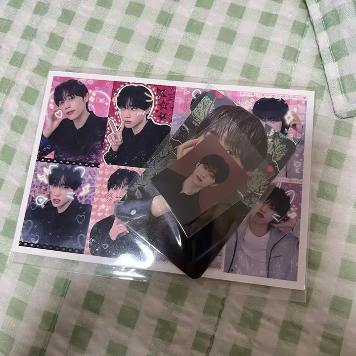메디힐 더보이즈 선우 포토카드+증사2장+스티커사진