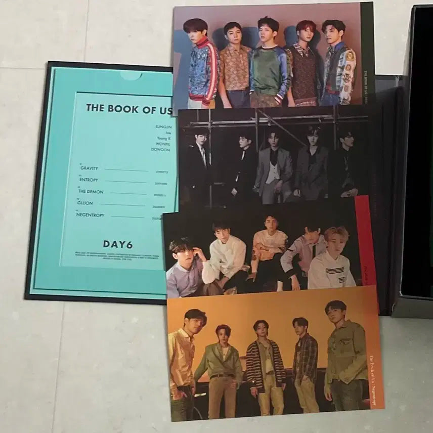 일괄) 데이식스 The Book of Us 패키지박스 앨범 세트