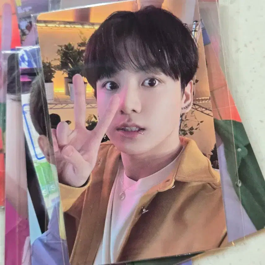 퍼투댄 라이브 특전 정국포카