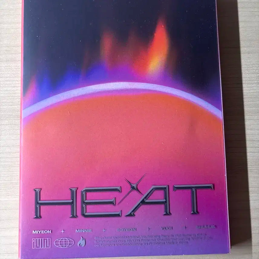 아이들 heat 미국앨범