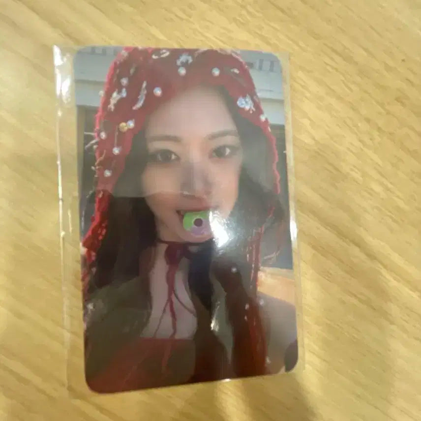 트와이스 TWICE 쯔위 THIS IS FOR 팬즈샵 미공포 특전 포카