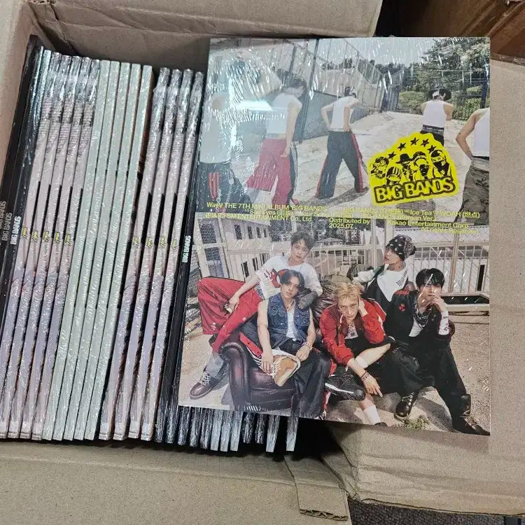 10세트현물) 웨이션브이 big bands 빅밴즈 포토북 미개봉 앨범