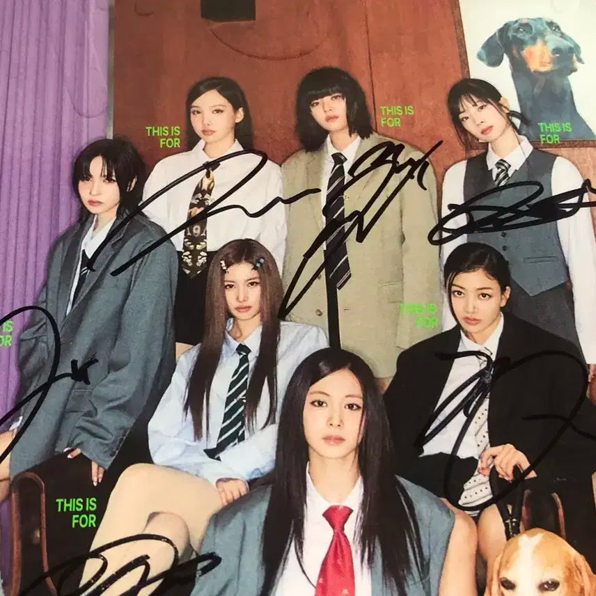 트와이스 TWICE 친필 싸인앨범 (마지막 수량)