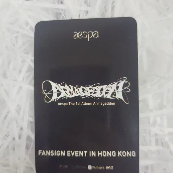 에스파 아마겟돈 팬토피아 윈터 특전포카 양도